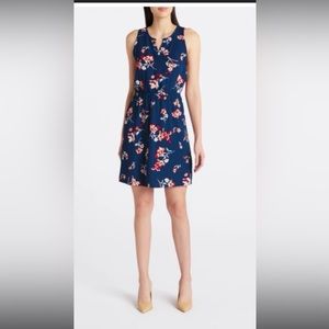 NWT 41 HAWTHORN Trisha Split Neck Dress